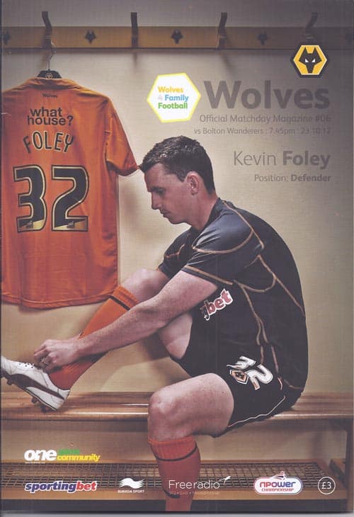 Wolverhampton Wanderers FC v Bolton Wanderers FC